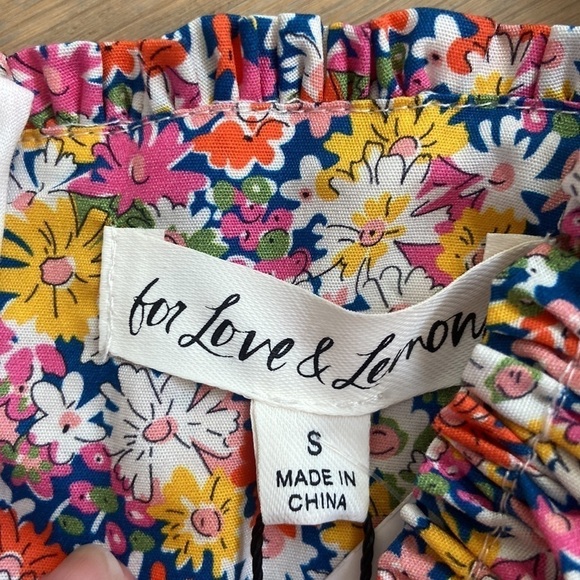 For Love & Lemons Libby Mini Dress - Picture 6 of 9